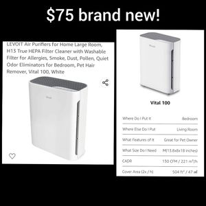 Brand New Levoit Air Purifier!